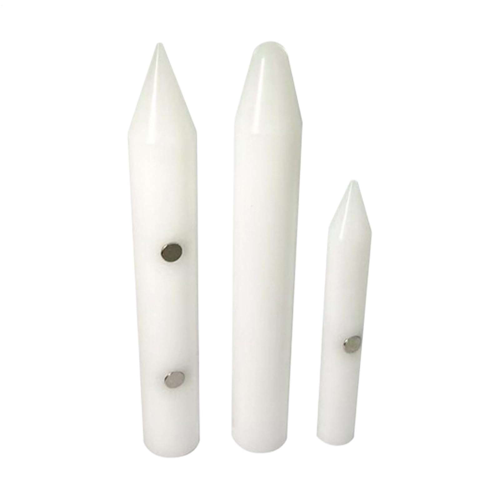 Reparación de abolladuras automáticas, lápiz para reparación de abolladuras, herramientas para reparación de abolladuras, 3 lápices blancos de nailon para reparación de abolladuras de coche