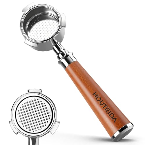 51mm Bottomless Portafilter for Delonghi EC680, EC685, EC885, and SMEG Machines