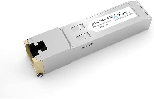 Axiom TRANSCEPTOR SFP+ 10GBASE-T para Juniper - JNP-SFPP-10GE-T