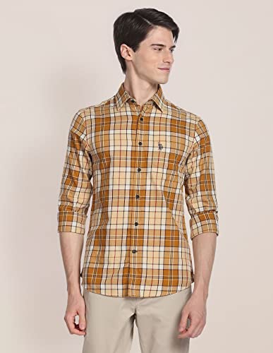 Image of U.S. Polo ASSN. Men's Cotton Regular Fit Shirts