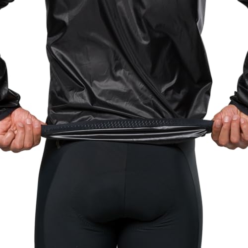 PEARL IZUMI Jaqueta masculina Attack Barreer, tecido ultraleve e ajuste à forma com tratamento repel