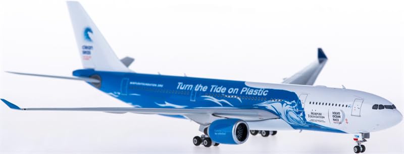 for Phoenix for Hi Fly for Airbus A330-200 CS-TQW Clean Seas 1:400 Airplane Pre-built Model