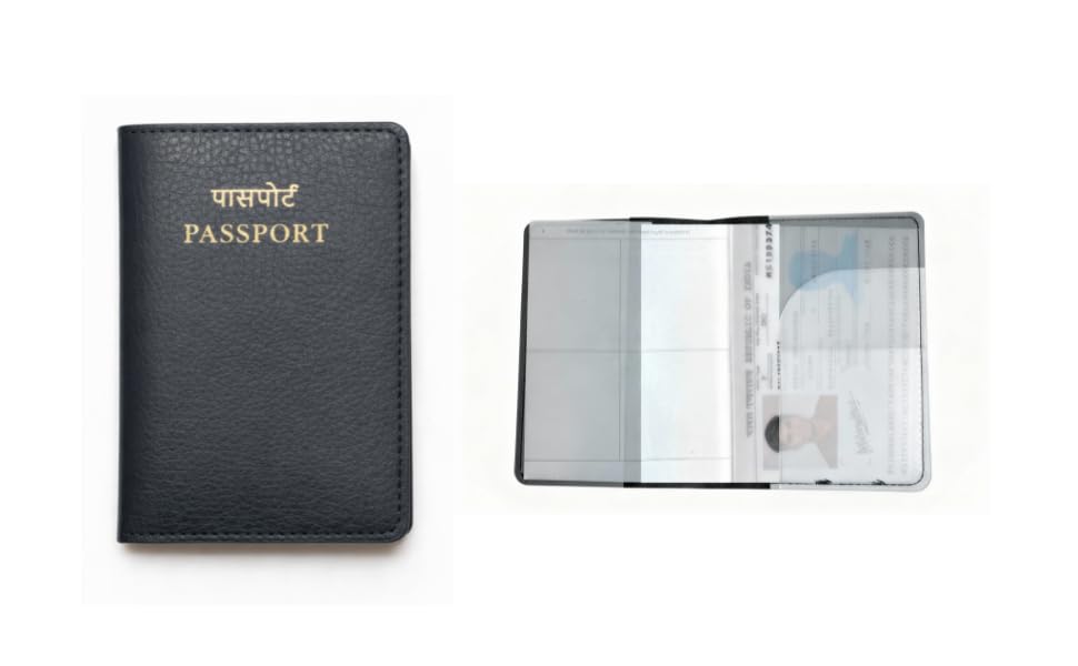 tukloz Passport Holder for Travel Men Passport Covers Case Wallet Card Slot International Travel Must Haves Travel Accessories for Women Cruise Ship Essentials Travel Document Organizer Gifts Black.-picture-11