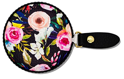 Cinta Métrica Monarque Fig Design Group Floral Negro miniatura 1