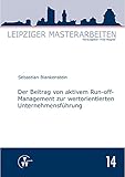 blankenstein burg 45527 hattingen  Der Beitrag von aktivem Run-off-Management zur wertorientierten Unternehmensführung (Leipziger Masterarbeiten)