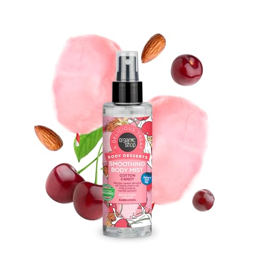 Organic Shop Body Desserts Smoothing Body Mist Cotton Candy, 200 ml - Image 3