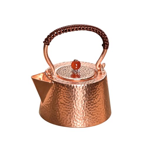 BNF®Copper Teapot 350ml with Handle Kung Fu Tea Pot for Camping Household Picnic Style A|Home & Garden | Small Kitchen Appliances |1 Copper Tea Pot