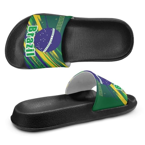 Image of Slides for Boys Girls Quick Drying Kids Slides Sandals Non-Slip