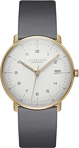 Junghans Max Bill Automatic Wrist Watch | 027/7806.02 - Matt Silver Plated with Soft Grey Finish