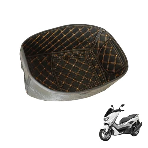 Generisch Motorradsatteltaschenauskleidung, kompatibel mit Yamaha NMAX 155 (2013-2019), mit stoßdämpfenden und kratzfesten Funktionen