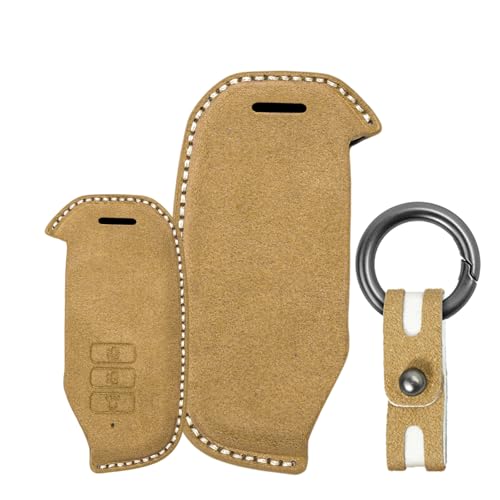 Étui de clé de voiture en daim pour Kia EV6 K5 Sorento Sportage 7 boutons