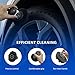 Tire Shine Applicator with 2 Detachable Foam Applicator Pads for Car Cleaning and Fine Polishing Reusable Tire Dressing Applicator for Car Truck SUV Motorcycle