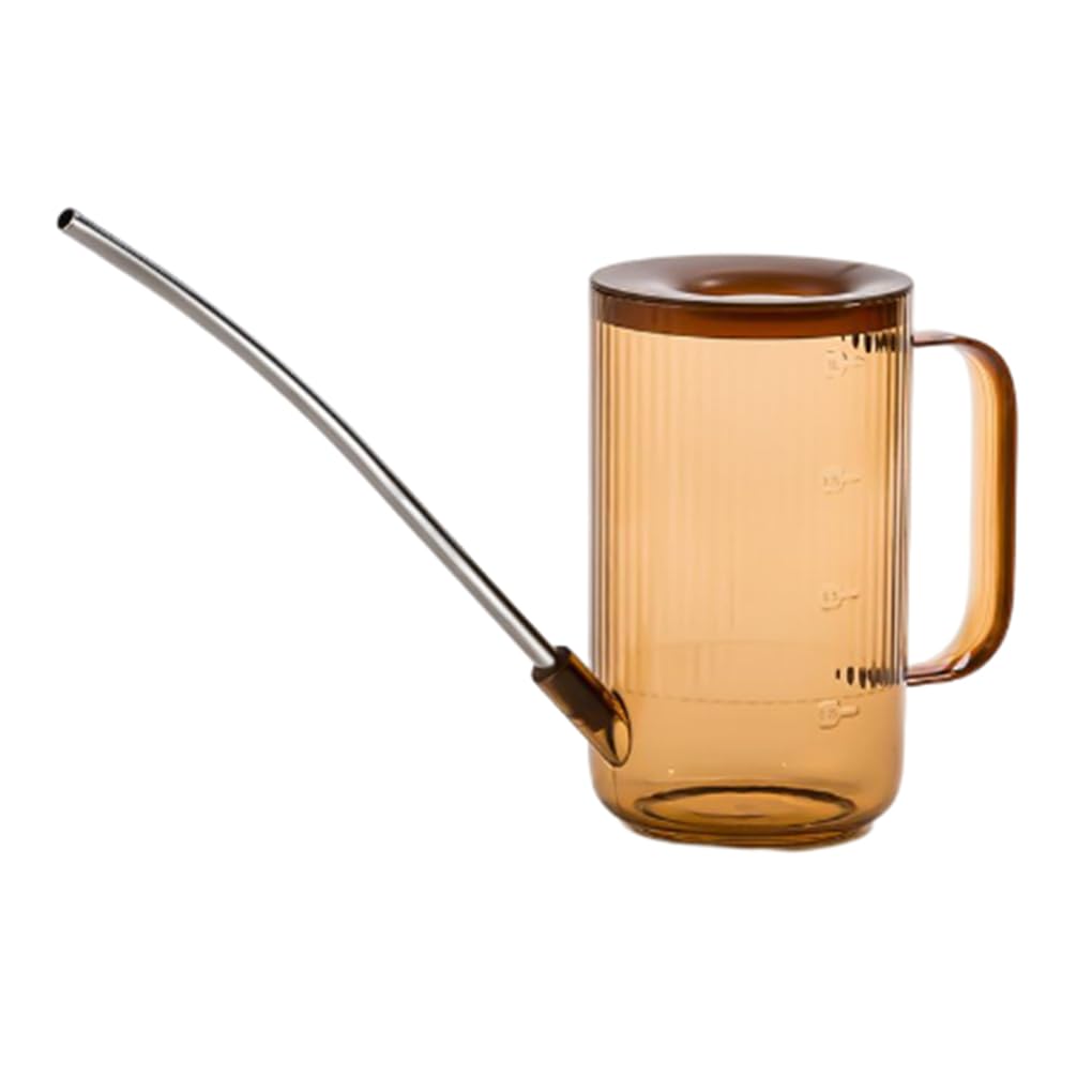 Spray Bottle Long Nozzle 1000ml Flowers Watering Pot Gardening Plastic Practical Kettle Can Cleaning Home Supplies Brown