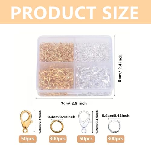 Fermoirs mousquetons pour création de colliers et bracelets faits maison