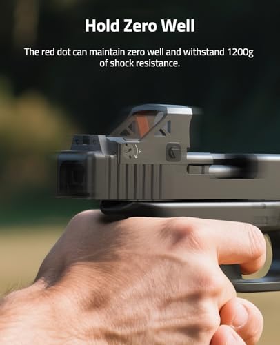Image of CVLIFE Wolfprowl Motion Awake 3MOA Red Dot Sight for RMSC