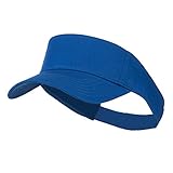 Youth Cotton Sun Visor - Royal OSFM