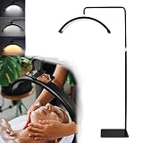Diseño ajustable en altura: fácil de montar, instalación segmentada, poste de luz extraíble, puede ajustar la altura del poste de luz según sus necesidades. Lámparas de pie para diferentes escenarios