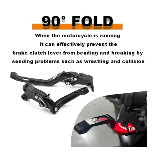 Levier d'embrayage réglable CNC anti-casse pour trail MT450