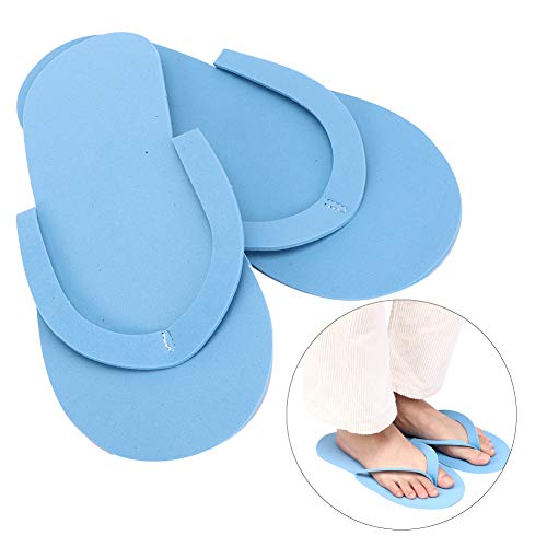 yeyat 12 works Flip-Flops Disposable Slippers For Spa Slippers For Hotel Travel (Blue, 42), 39 * 20 * 9cm - Image 3