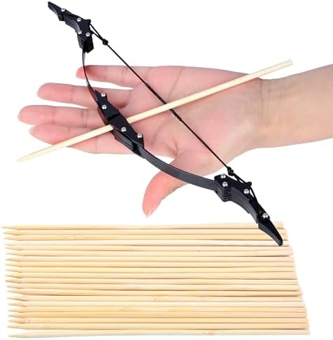 Mini Bow and Arrow Mini Compound Bow Pocket Bow Toothpick Archery with Arrows for for Indoor and Outdoor Shooting Practice Archery Entertainment Fun Mini Bow and Arrow Mini Compound Bow Pocket Bow Toothpick Archery with Arrows for for Indoor and Outdoor Shooting Practice Archery Entertainment Fun