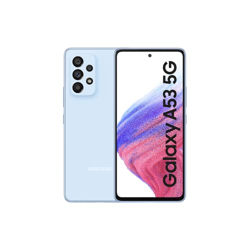 Samsung Galaxy A53 5G 128GB Blue Unlocked (Renewed)