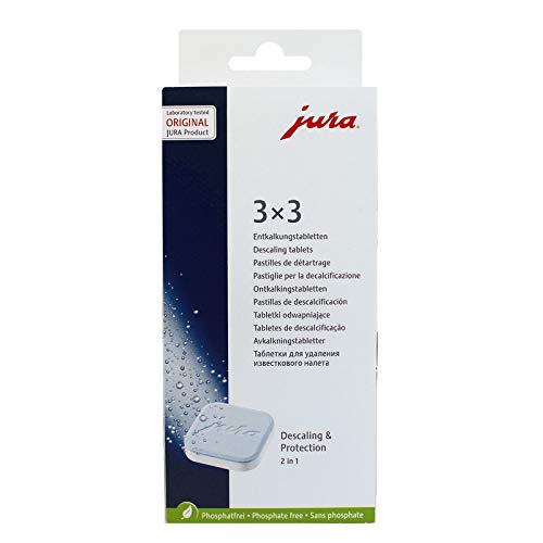 Jura Lot de 2 Lot de 9 ~ 3 tablettes détartrantes procédures de détartrage 61848 Cover