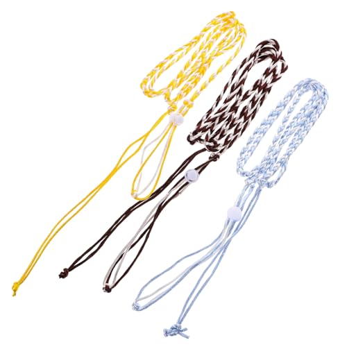 BESPORTBLE Outdoor Hamster Leash Set 3pcs Rabbit Traction Rope Squirrel Leading Rope Hamster Traction Guinea Walking Leash Random Color