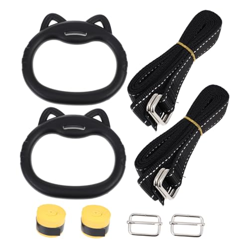 BCOATH Gymnastic Rings for Boys and Girls Exercise Ring Straps for Children's Physical Training