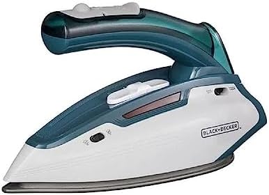 BLACK+DECKER Ferro de Passar Roupa com Vaporizador 777-BR Portátil para Viagem Bivolt
