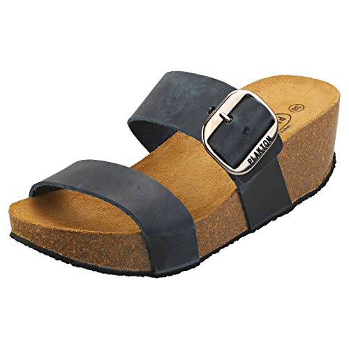 Plakton Alicante Hi Waxy 2 Mujeres Sandalias Plataforma - 36 EU