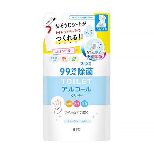 第一石鹸 ファンス トイレ用アルコール除菌クリーナー 詰替用 350ml×10個