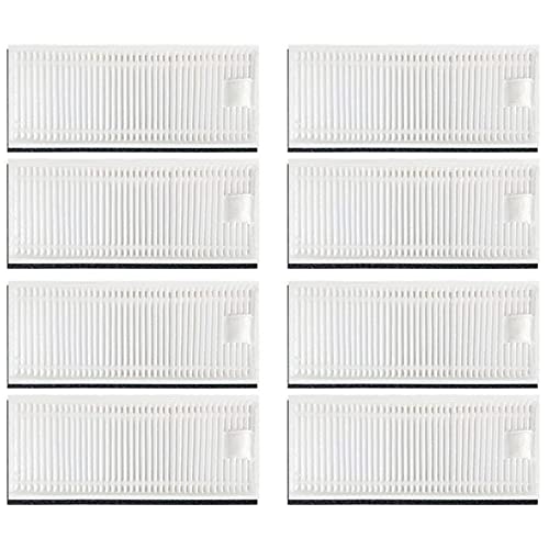 Kit accessoire aspirateur robot Thamtu G10H avec pack de 8 filtres Hepa de rechange