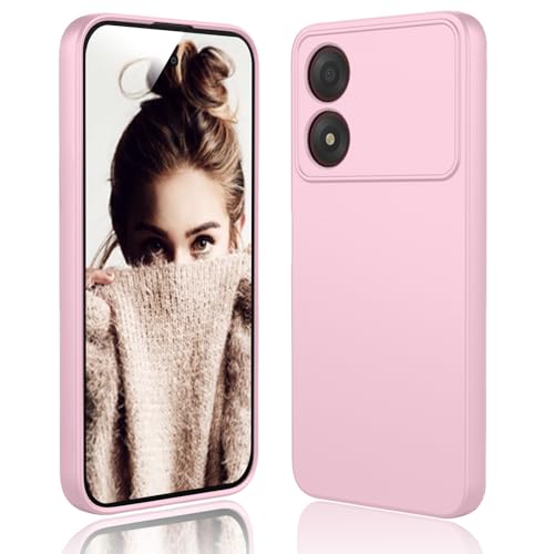 DESSEN Coque pour ZTE Blade A34 Étui - Liquide Silicone Housse Antichoc Protection Case Souple Mince TPU Cover Bumper avec Doublure en Microfibre...