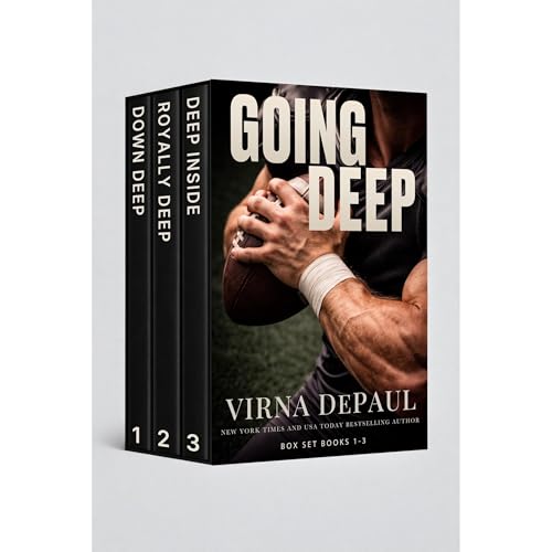 Going Deep Box Set Books 1-3 Audiolibro Por Virna DePaul arte de portada