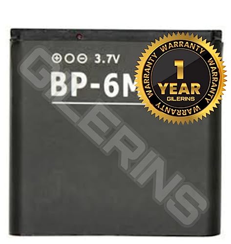 Image of Original BP-6M Battery for Nokia N73 N77 3250 6233 6234 N93 6288 Battery with 1 Year Warranty*** (A09)