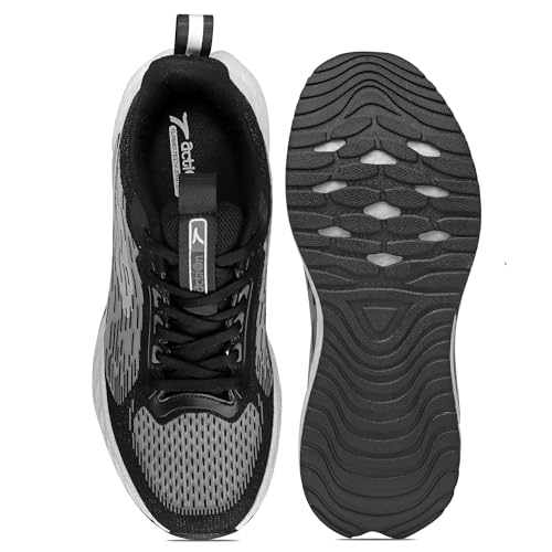 Image of Action | Athleo | TURBO-501 | Men's | Lace-Up | Running | Shoes | Trendy | Lightweight | Comfortable | Durable | Sports | Shoes
