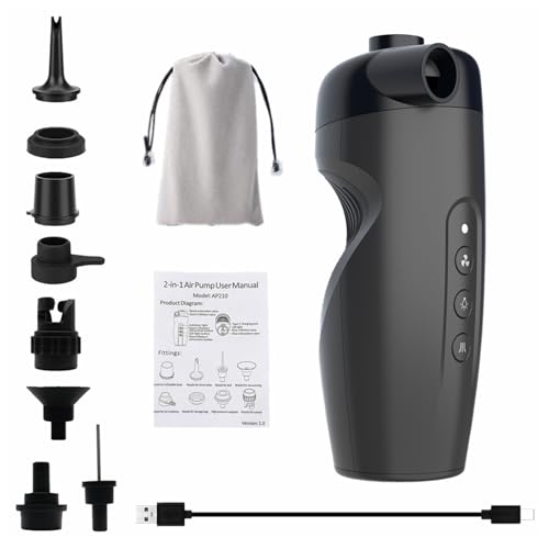Pompe électrique automatique portable avec 6 embouts pour éviter le surgonflage