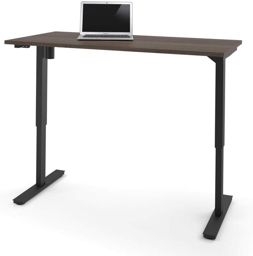 BESTAR Standing Desk, Height Adjustable Table for Home Office, 60 x 30 Inch, Universel Collection, Antigua