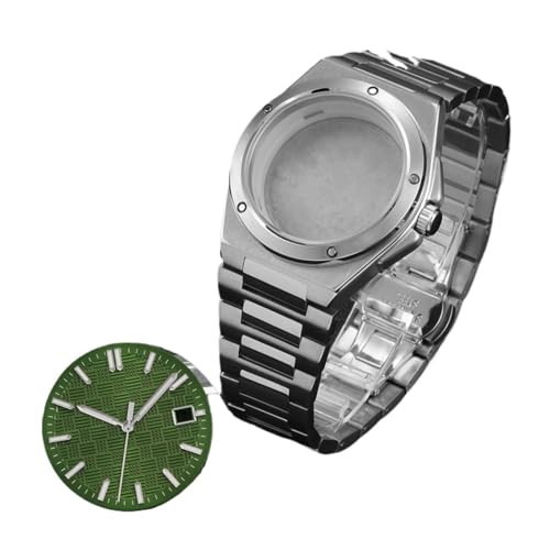 Boîtier de montre mécanique NH35 acier inoxydable 40mm accessoire bricolage homme