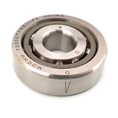 MOCHU 7200 7200C 7200CTYNSULP4 10X30X9 ABEC-7 Angular Contact Ball Bearing CNC 15° Contact Angle Universal Arrangement Metric