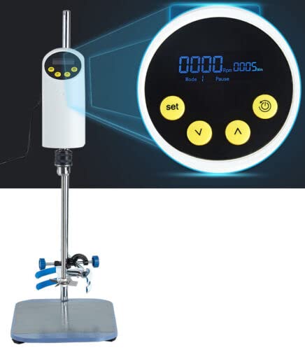 60L Precision Force Electric Digital Lab Overhead Stirrer Mixer Speed Adjustable