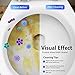 Laiyeoy Toilet Bowl Cleaner Pumice Stone -Hard Water Stain Remover with Ergonomic Handle, Powerfully Removes Toilet Bowl Rings，Rust &Lime，Ideal for Toilet Brush/BBQ Grills/Sink/Pool/Bathroom【2Pack】
