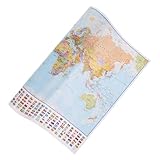 Image de carte du monde sans cadre : l'image d'art mural peut être appliquée aux décorations murales, aux pendentifs de fête et aux accessoires photo, aux ornements d'images murales