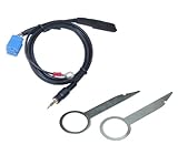 Lieferumfang: 1x Aux Interface Adapterkabel Mini ISO 8pol / 2x Entriegelungsbügel