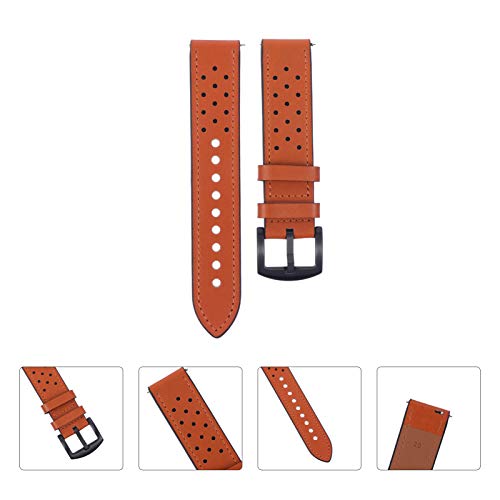 ULTECHNOVO Pulseira de RelÃ³gio de Couro Pulseira de RelÃ³gio de Couro ClÃ¡ssico SubstituiÃ§Ã£o Comp