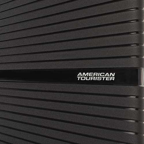 Image of American Tourister AIRCONIC2.0 SP 67 cm Meidum Check-in Polypropylene (PP) Hard 8 Wheels Spinner Luggage /Suitcase /Trolley Bag for Travel (Black)