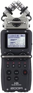 Zoom H5 4-Track Portable Recorder for Audio for Video, Music, and Podcasting, Stereo Microphones, 2 XLR/TRS Inputs, USB Audio Interface, Battery Powered