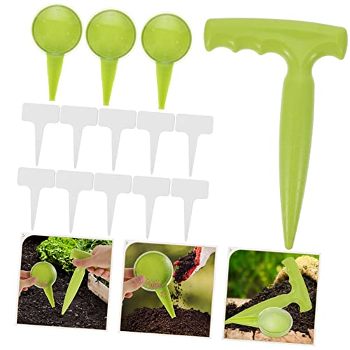 Kisangel set 3 herramientas para jardinería y siembra miniatura 7