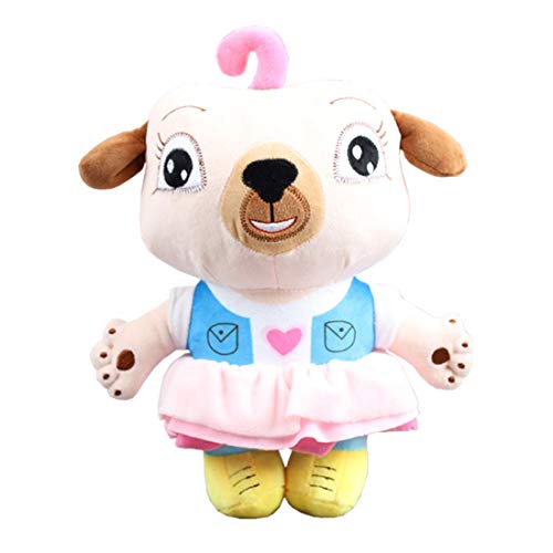 uiuoutoy Chip and Potato Plüschtiere Weiche Stofftiere Hund und Maus Plüschpuppe für Kinder (Hund)