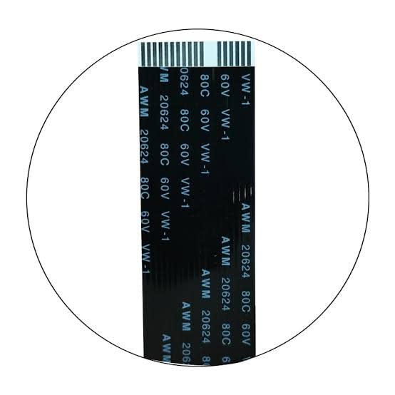 Image of CCD Scanner Cable for HP Deskjet GT-5810 / GT-5811 / GT-5820 / GT-5821 /310 / 315 /316 / 319 /410 / 415 /416 / 419 Ink Tank Printers - Black.